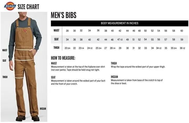 Dickies Men's Bib Overall