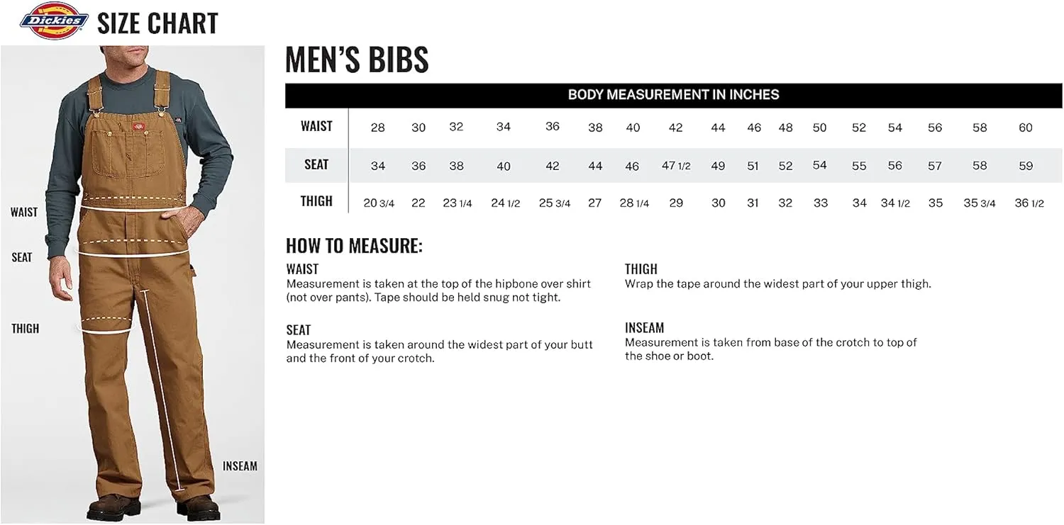 Dickies Men's Bib Overall