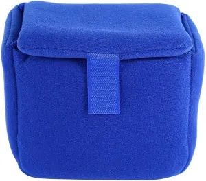 DLSR Camera Case Bag Insert, Camera Bag Insert Small Camera Bag Shockproof Padded Partition Bag Traveling Photographing Accessory (Color : Blue)