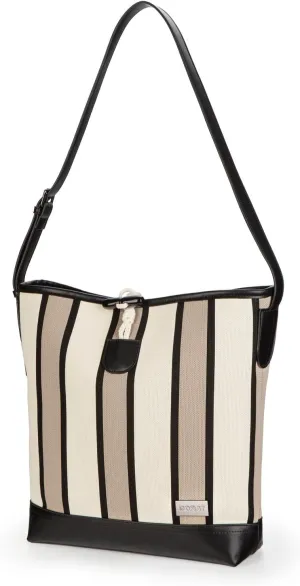 DOMAT Tote bag for Women, Striped Crossbody Satchel bag, Chic Laptop Shoulder Bag,Unique Trendy Purses