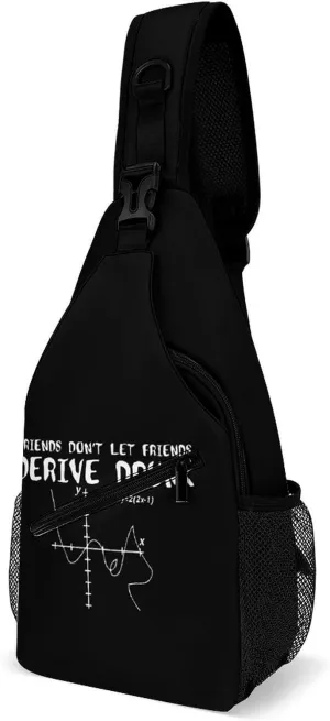 Don't Let Friends Derive Drunk1 Fashion Sling Bag Shoulder Chest Crossbody Bags Backpack Travel Hiking