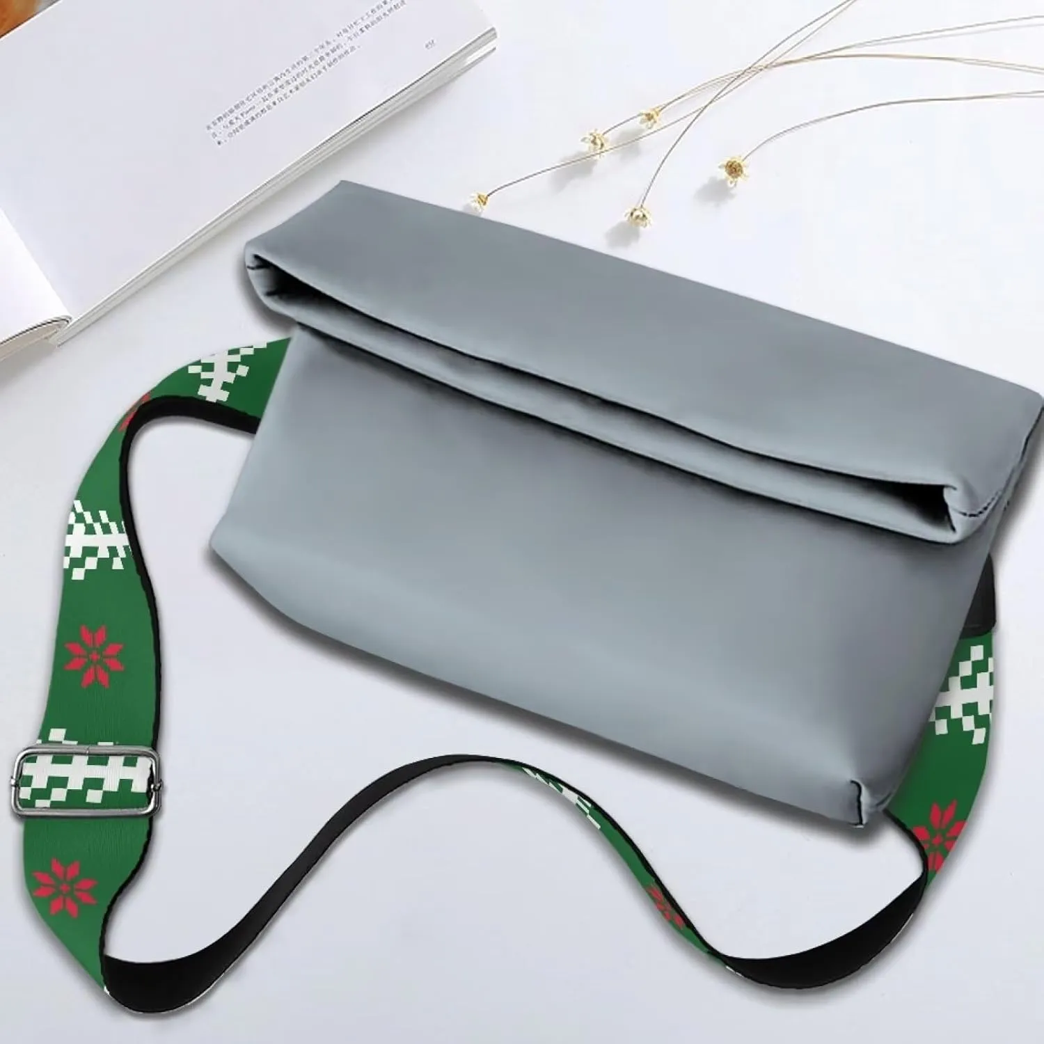 Doojoayie Wide Purse Strap, Replacement Crossbody Handbag Shoulder Bag Strap for Woman Girl, Bag Decoration
