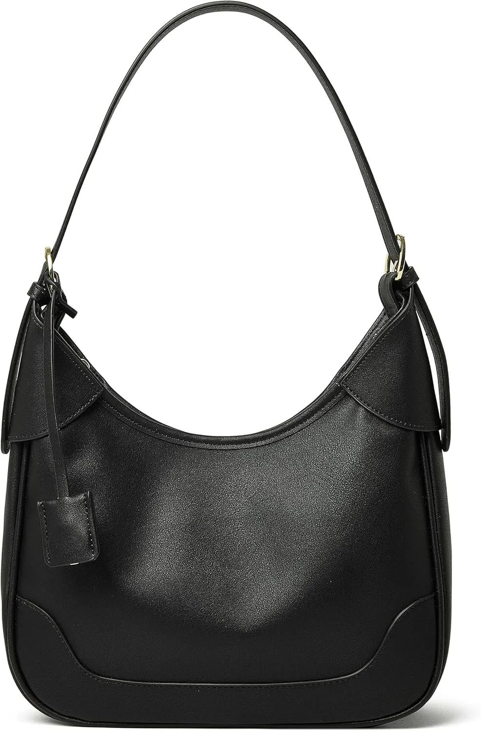DORIS&JACKY Chic Vegan Leather Hobo Purse For Women Designer Top Handle Shoulder Handbags With Two Adjustable Straps