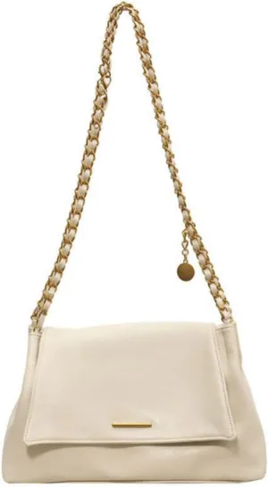 DOTBABY Soft Leather Shoulder Bag for Women, Crossbody Bag with Metal Strap, Western Large Capacity Buckle Style Totes Bags
