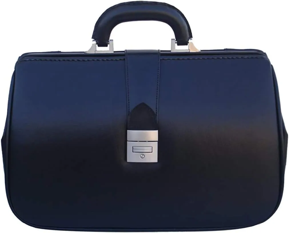 Dr. Mom's RAB Fine Leather Doctor Bag - Small (Black)