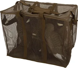 Drake Waterfowl Floater Series Decoy Bag - Hunting Slotted Lightweight Quick-Drying Duck Goose Decoy Storage Bag, 6-Slot Goose, Brown