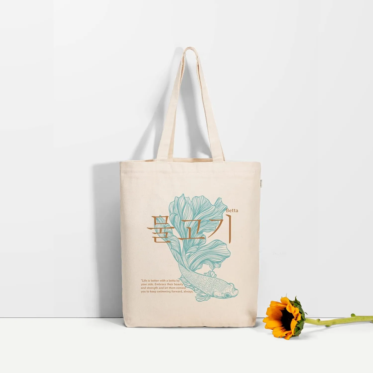 Eco Right Aesthetic Canvas Tote Bag for Women Zippered Closure, Beach, Shopping, Travel, Gifts for womens tote bag