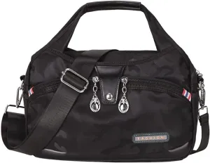 Emrefashion Bags, Women's Fashion Anti-Theft Handbag, Crossbody Bag, Shoulder Handbags, Waterproof Oxford Cloth (Camouflage Black,One size)