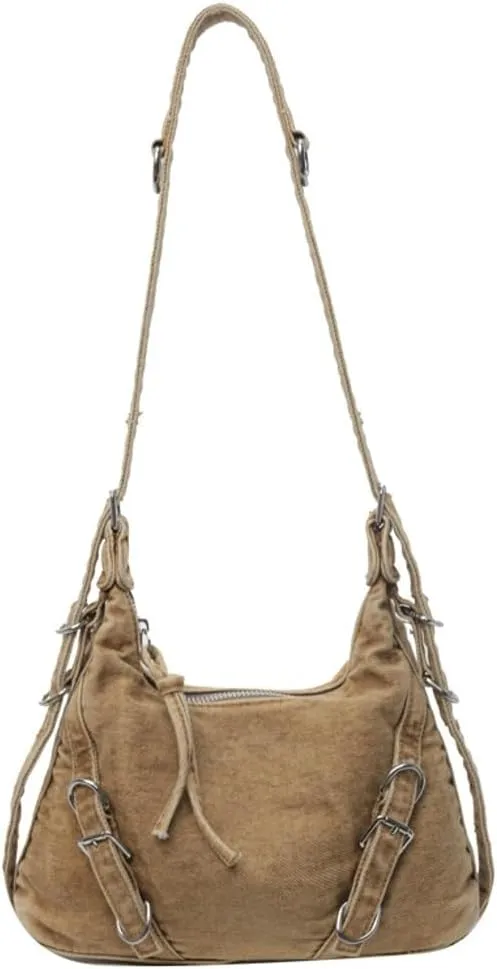 Epsion Denim Crossbody Bags for Women Small Soft Shoulder Handbags Ladies Clutch Jean Purses 2025