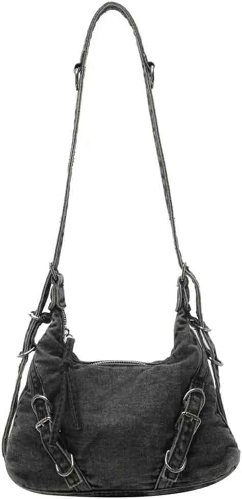 Epsion Denim Crossbody Bags for Women Small Soft Shoulder Handbags Ladies Clutch Jean Purses 2025