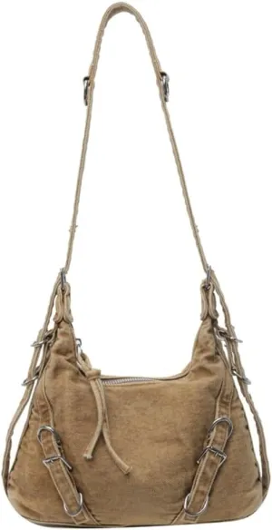 Epsion Denim Crossbody Bags for Women Small Soft Shoulder Handbags Ladies Clutch Jean Purses 2025