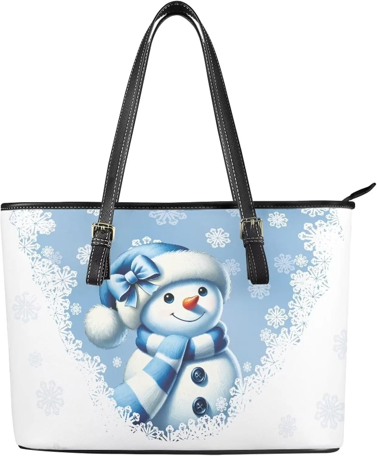 Eritanae Tote Bag for Women Large Capacity Shoulder Handbag Purse Water Resistant Daily Use