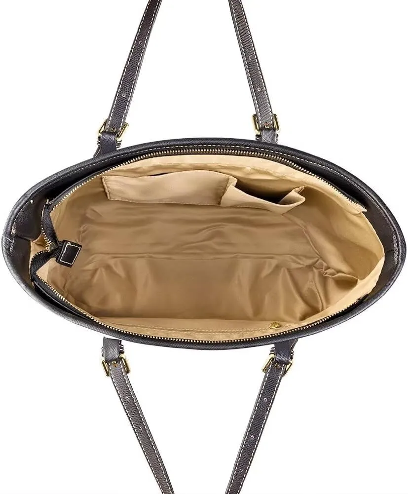 Eritanae Tote Bag for Women Large Capacity Shoulder Handbag Purse Water Resistant Daily Use