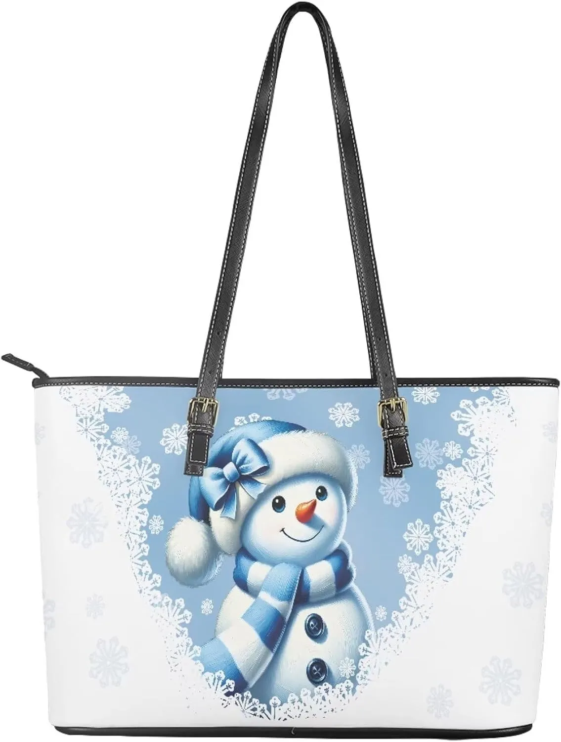 Eritanae Tote Bag for Women Large Capacity Shoulder Handbag Purse Water Resistant Daily Use