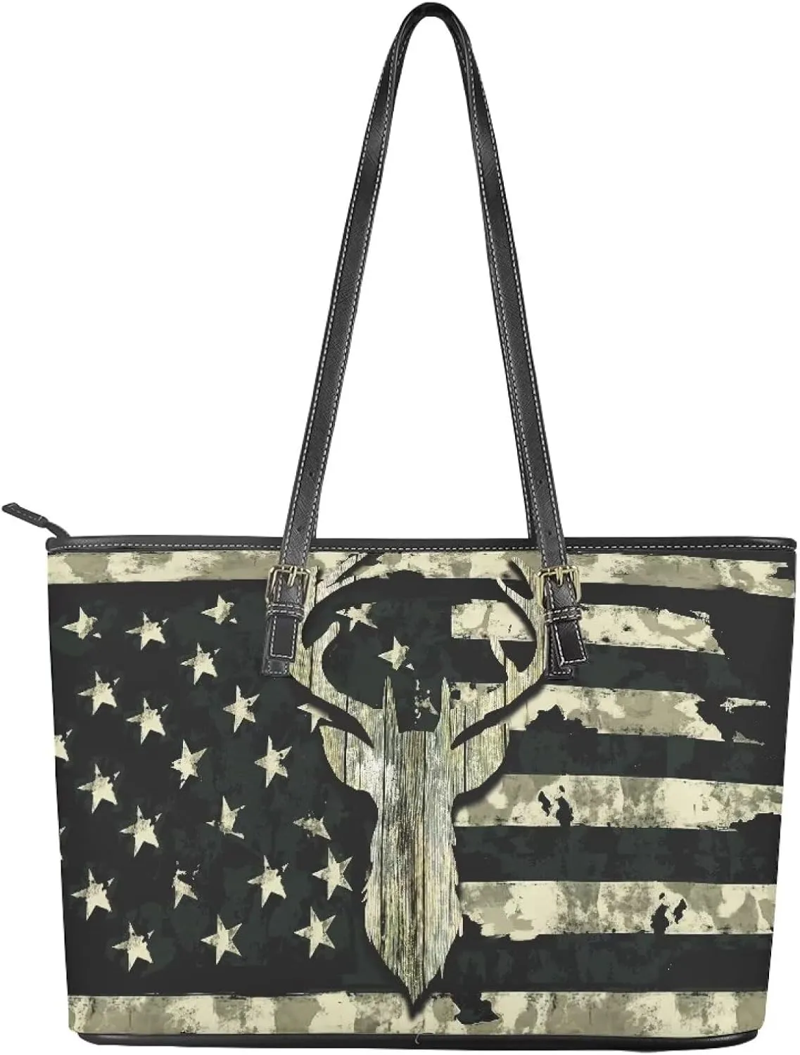 Eritanae Tote Bag for Women Large Capacity Shoulder Handbag Purse Water Resistant Daily Use