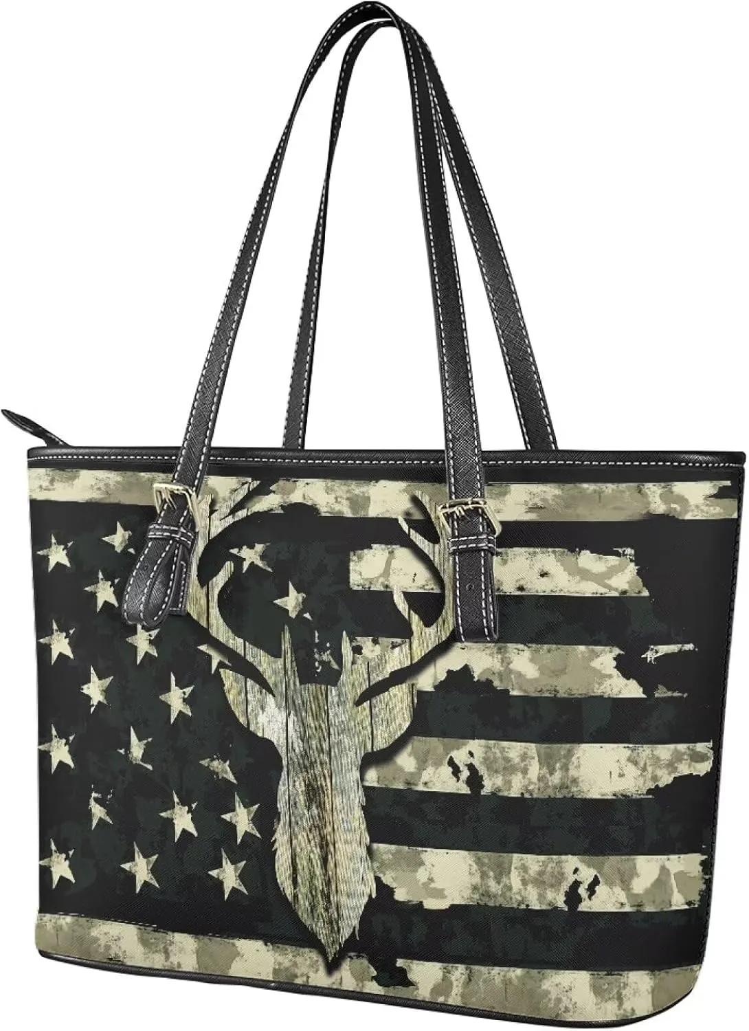 Eritanae Tote Bag for Women Large Capacity Shoulder Handbag Purse Water Resistant Daily Use