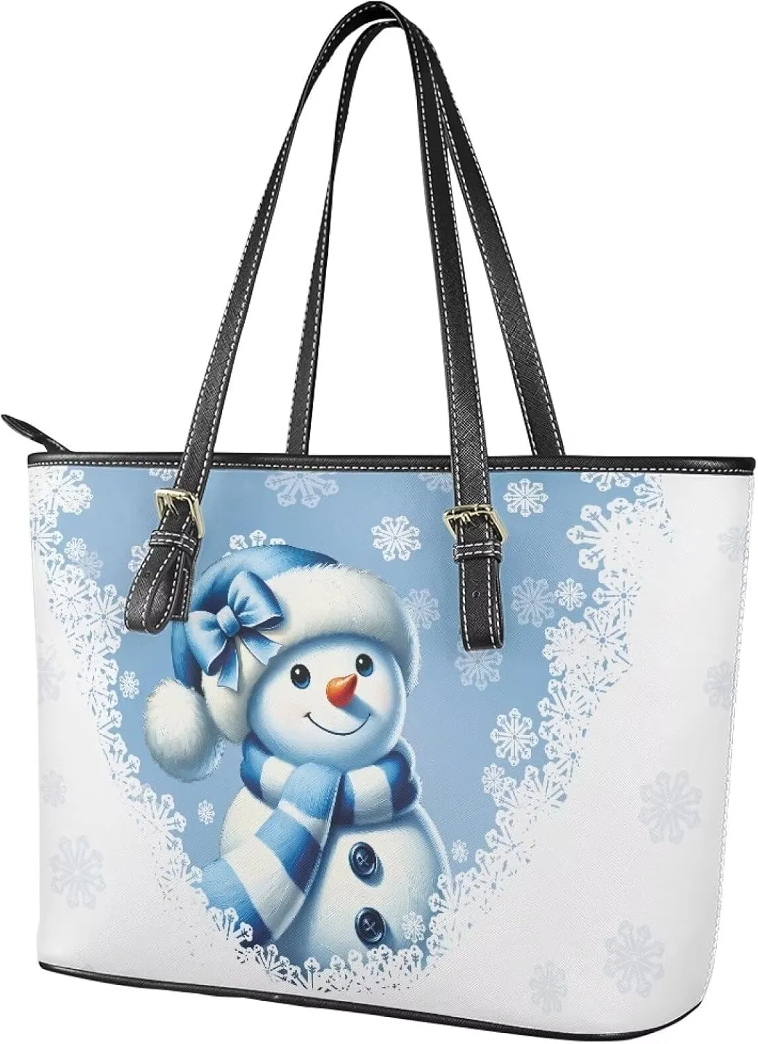 Eritanae Tote Bag for Women Large Capacity Shoulder Handbag Purse Water Resistant Daily Use