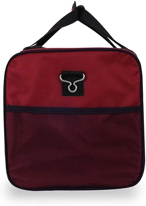 Everest Sporty Travel Duffel Bag, Burgundy, One Size