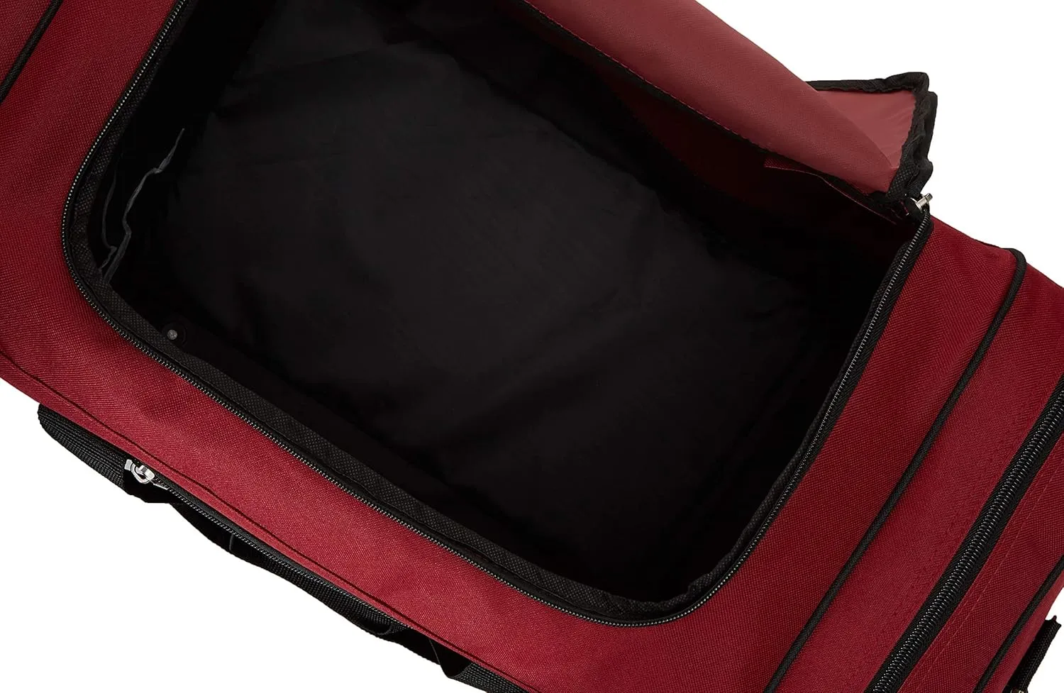 Everest Sporty Travel Duffel Bag, Burgundy, One Size