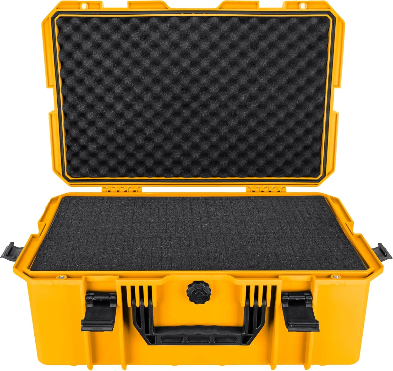 Eylar 21.6" Intact Series Carry-On Hard Camera Case, Lightweight and Durable Stacker Design with Foam (Yellow)