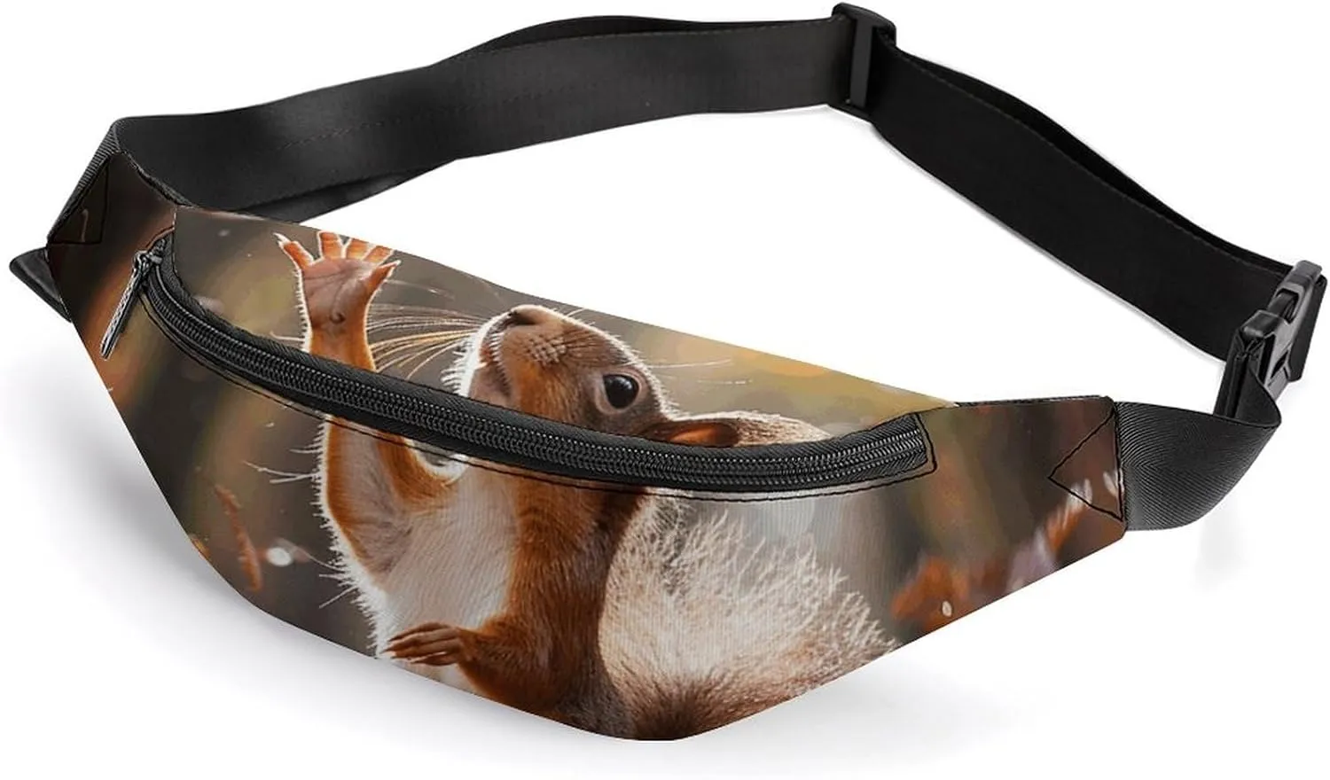 Fanny Pack for Men Women Belt Bag Standing on Hind Legs Crossbody Waist Pack for Travel Walking Running Bum Bags, 36*15cm, style-4