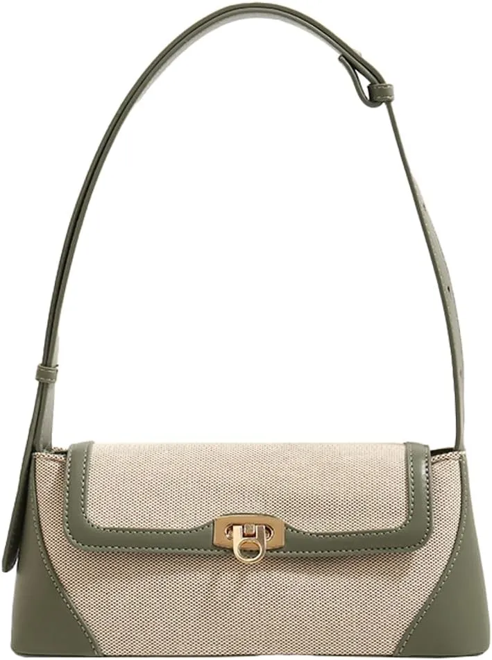 Fashion Shoulder Crossbody Bag for Women Y2k Tote Purses Small Handbag Retro Armpit Bag Top Handle Satchel
