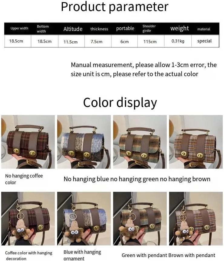 Fashionable shoulder handbags for women stylish contrast color cylindrical hobo purses versatile crossbody bags trend