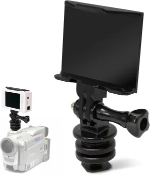 for ImmersionRC Powerplay Camera Hot Shoe Bracket, 360° Adjustable Angle, Compatible with GoPro/Any Hot Shoe Camera, Upgrade Box Camera Free Transcription HD Digital Direct Recording