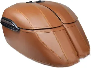 for Yam&aha Classic V-Star 950 Motorcycle Side Box Side Bag Large Side Box Tail Box Trunk Lining Suitable(Brown)