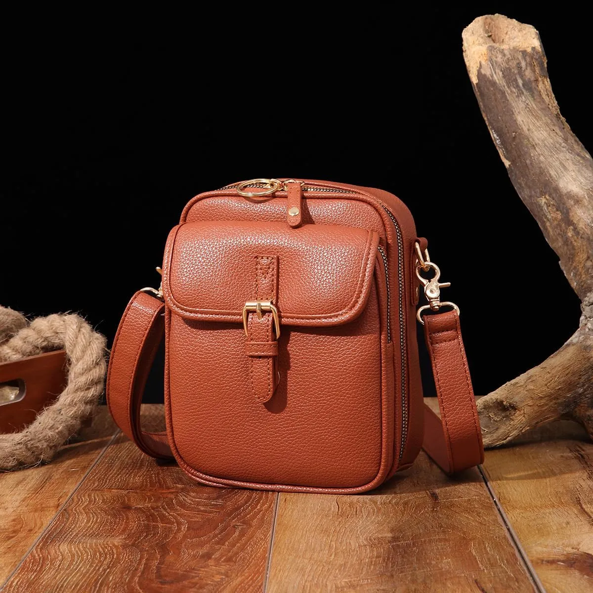 Forcipower Crossbody Bag, Collaboraten1 Collaborateam Urvashi Collaboration Tojoyride Anti Theft Shoulder Leather Bags