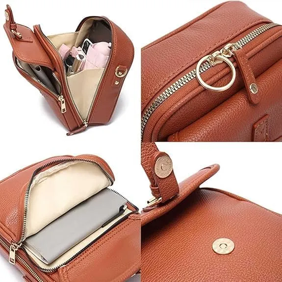 Forcipower Crossbody Leather Bag, Collaboraten1 Crossbody Leather Bag, Urvashi Crossbodys Leathers Bags