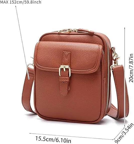 Forcipower Crossbody Leather Bag, Collaboraten1 Crossbody Leather Bag, Urvashi Crossbodys Leathers Bags