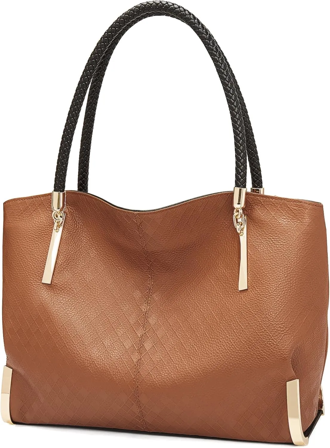 FOXLOVER Large Capacity Tote Handbags for Women, Women's Top-handle Bags Fashion Shoulder Bags Purses Minimalist design