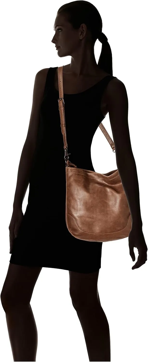 Frye Women's Melissa Hobo Handbag, Stylish Bag with Adjustable Strap & Pockets