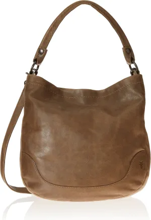 Frye Women's Melissa Hobo Handbag, Stylish Bag with Adjustable Strap & Pockets