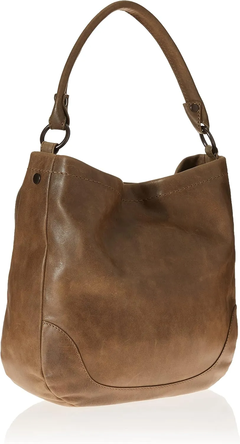 Frye Women's Melissa Hobo Handbag, Stylish Bag with Adjustable Strap & Pockets
