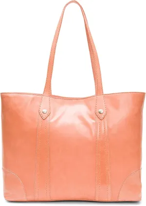 Frye Women's Melissa Shopper Tote Bag, Stylist Large Handbag with Adjustable Strap & Pockets
