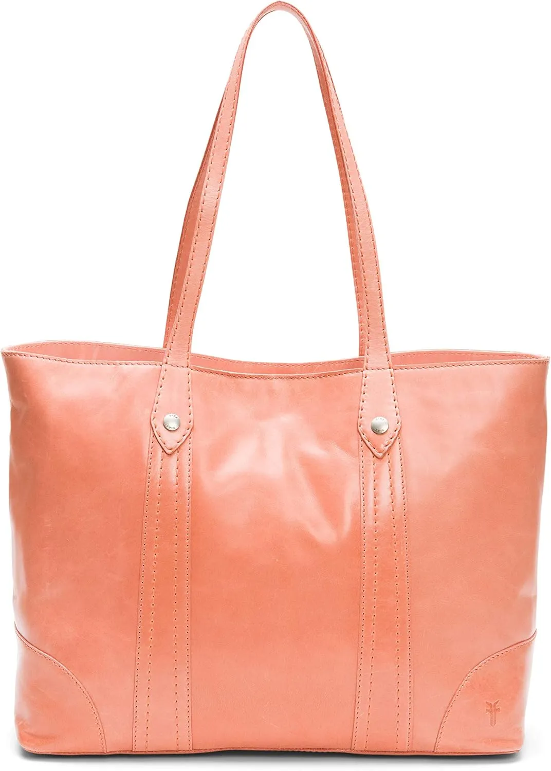 Frye Women's Melissa Shopper Tote Bag, Stylist Large Handbag with Adjustable Strap & Pockets