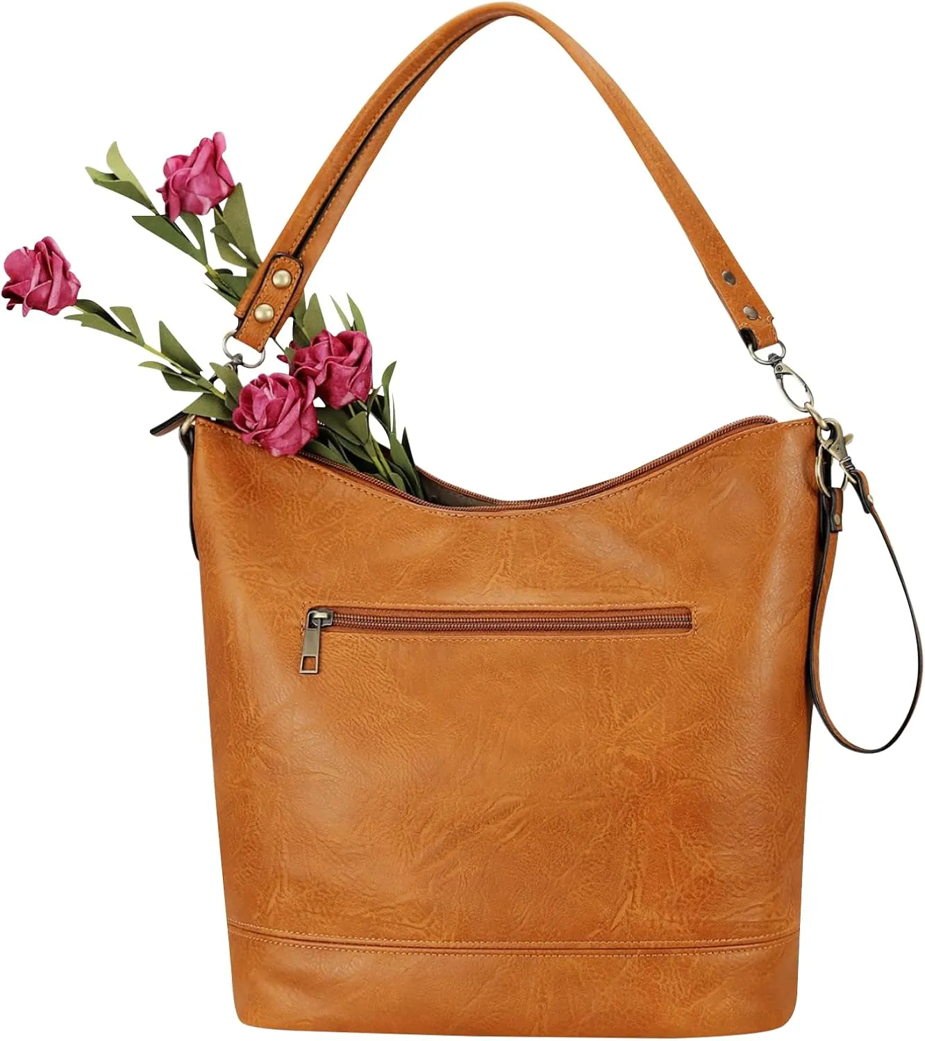 FUKUYIN Tote Handbag for Women Shoulder Crossbody Bag- Soft PU Leather Hobo Bag Womens Purses - Ladies Large Crossbody Purse