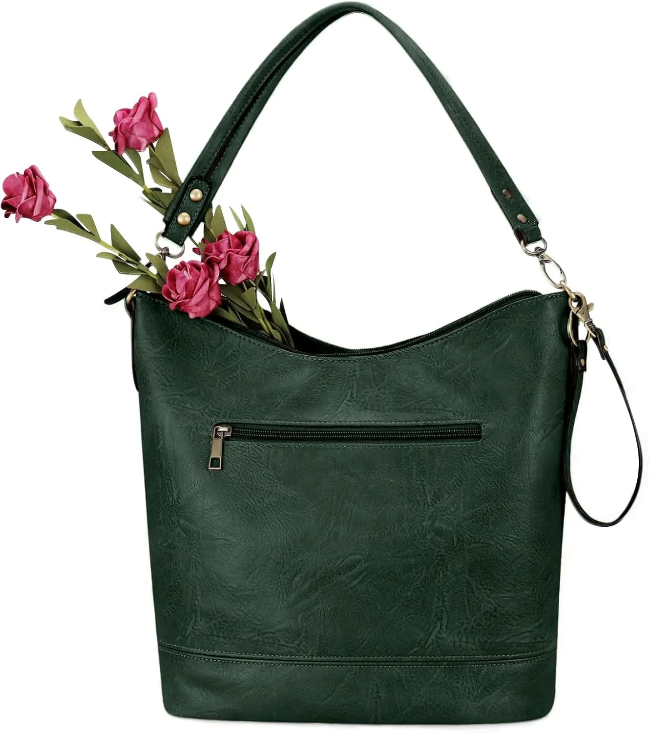 FUKUYIN Tote Handbag for Women Shoulder Crossbody Bag- Soft PU Leather Hobo Bag Womens Purses - Ladies Large Crossbody Purse