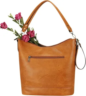 FUKUYIN Tote Handbag for Women Shoulder Crossbody Bag- Soft PU Leather Hobo Bag Womens Purses - Ladies Large Crossbody Purse