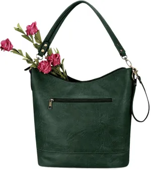 FUKUYIN Tote Handbag for Women Shoulder Crossbody Bag- Soft PU Leather Hobo Bag Womens Purses - Ladies Large Crossbody Purse