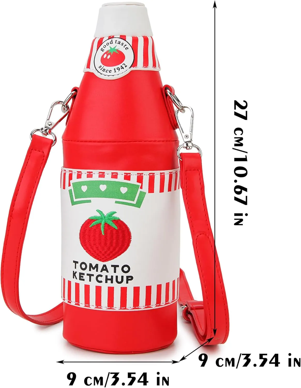 Fun Shape Purse for Women Novelty Handbags Unique Chain Crossbody Bag for Teens with Adjustable Shoulder Strap