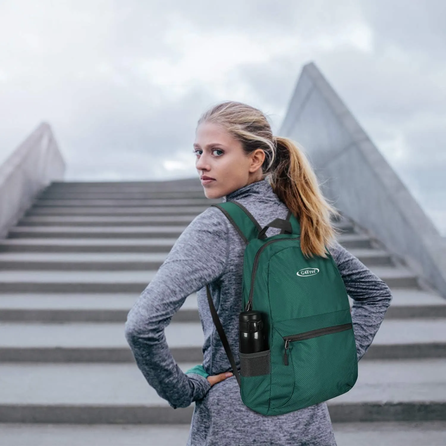 G4Free 20L Lightweight Packable Backpack Travel Hiking Daypack Foldable Backpack for Men Women