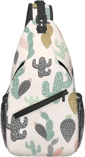 Gay Rainbow Lips Pride Sling Bag Casual Chest Bags Adjustable Crossbody Bag Shoulder Backpack For Travel Hiking