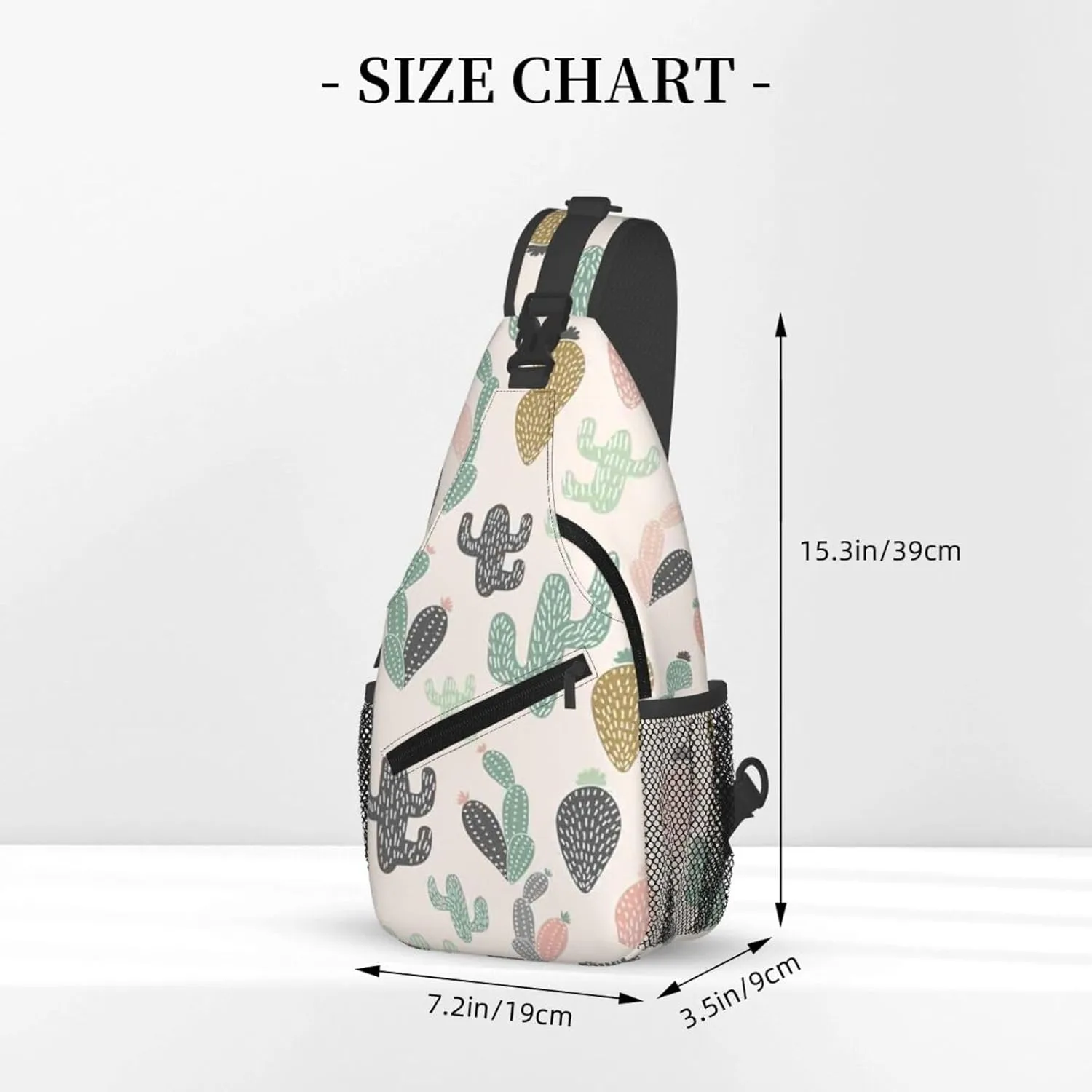 Gay Rainbow Lips Pride Sling Bag Casual Chest Bags Adjustable Crossbody Bag Shoulder Backpack For Travel Hiking