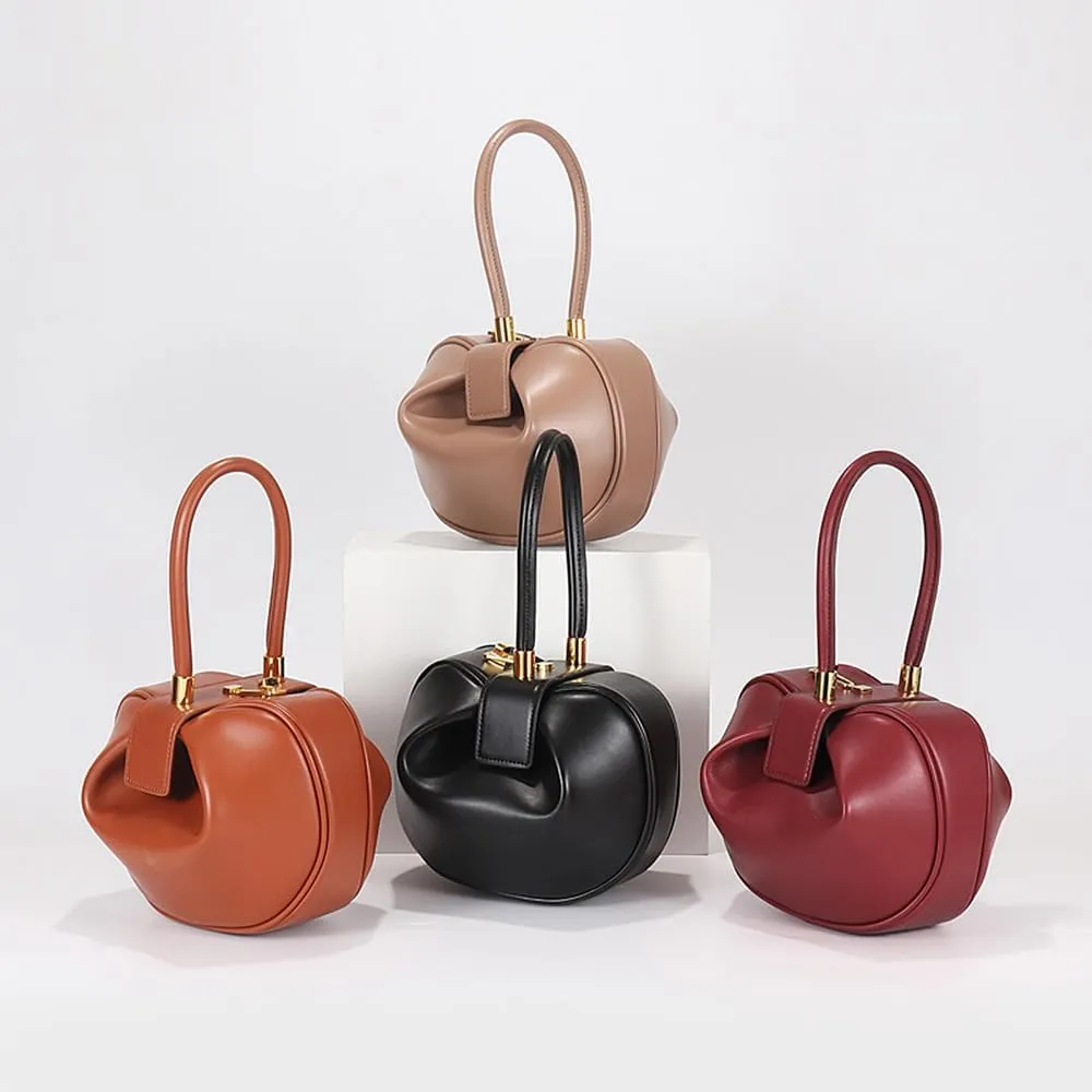 Genuine Leather Clutch Purses for Women Leather Satchel Purse Clutch Evening Bag Elegant Handbag Classy Purse for Women