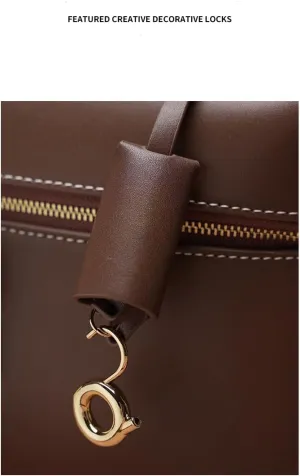 Genuine Leather Crossbody Bag for Women, Pouch Top-Handle Square Box Bag, Shoulder Bag Purses