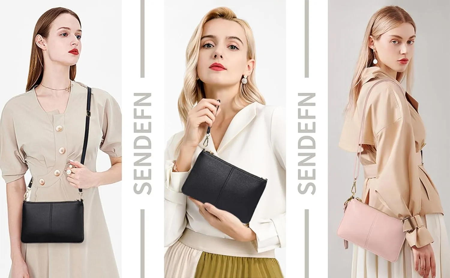 Genuine Leather Small Crossbody bags for Women mini Shoulder Bags Handbags Purses Wallet