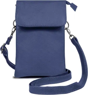 Genuine Leather Small Crossbody Phone Purse for women – Lightweight, Stylish,Durable and Spacious with Adjustable Strap